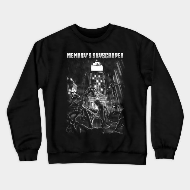 Memory's Skyscraper Crewneck Sweatshirt by Aho Kid